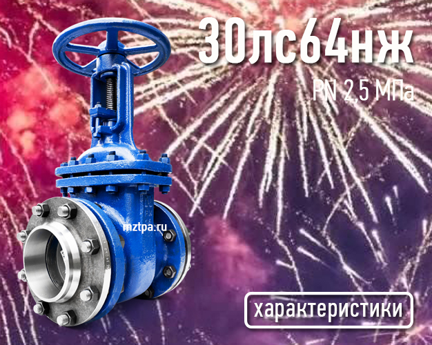 30лс64нж - Задвижки стальные клиновые литые